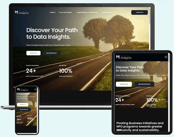 mganalytics web development project 2025